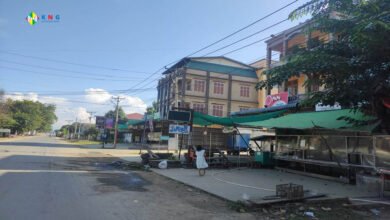 photo- ရွှေကူမြို့ရဲ့ မြို့တွင်းတစ်နရာ