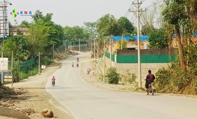 ဖားကန့်မြို့တွင်းတစ်နေရာ