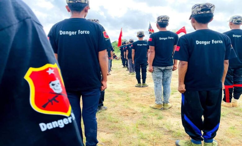 ဓာတ်ပုံ-အရာတော်အခြေစိုက် Danger Force LPDF တပ်ဖွဲ့ဝင်များ