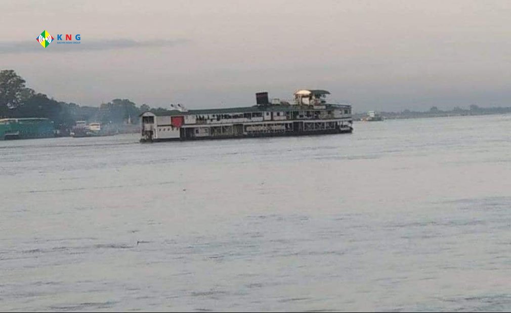 ၂၀၂၂ ခုနှစ် ရွှေကူကနေ ဗန်းမော်ဘက်ကို ဆန်တက်လာတဲ့ သံခွန်ရေယာဉ်