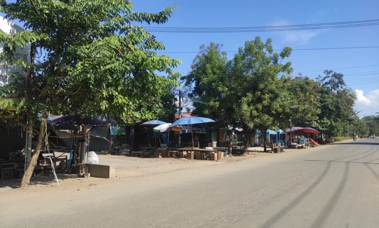 ရွှေကူမြို့တွင်း စျေးနေရာ